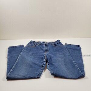 Vintage Levi's Women's Jeans 550 Classic Relaxed Tapered Size 8 Short Blue